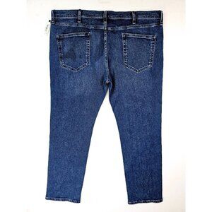 Goodthreads Size 42X30 Mens Skinny Blue Denim 5 Pocket Jeans NWT